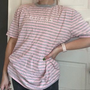 Guess striped t shirt